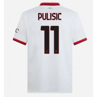 Fotbalové Dres AC Milan Christian Pulisic #11 Venkovní 2024-25 Krátký Rukáv